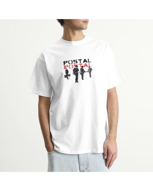 Postalco White Candy T-Shirt for men