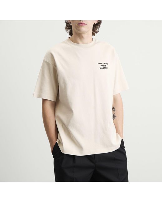 Drole de Monsieur White Not From Paris Madame T-Shirt for men