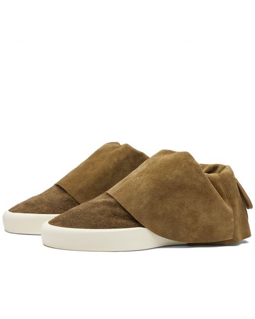 Fear Of God Brown 8Th Moc Low Suede Sneakers for men