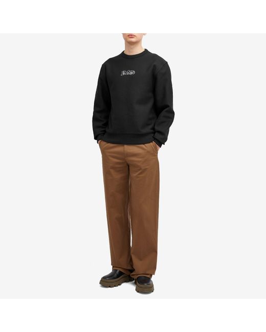 Burberry Archive Logo Sweatshirt in Black for Men Lyst