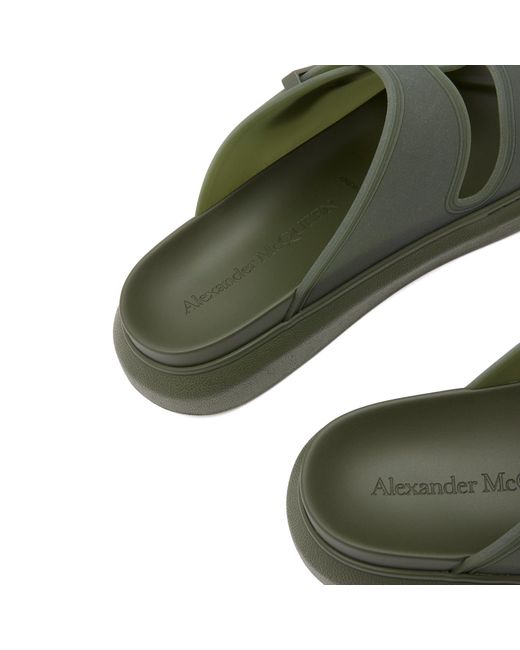 Alexander McQueen Green Hybrid Sandal for men