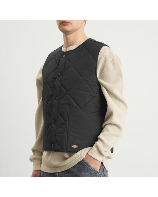 Dickies Black Samburg Liner Vest for men