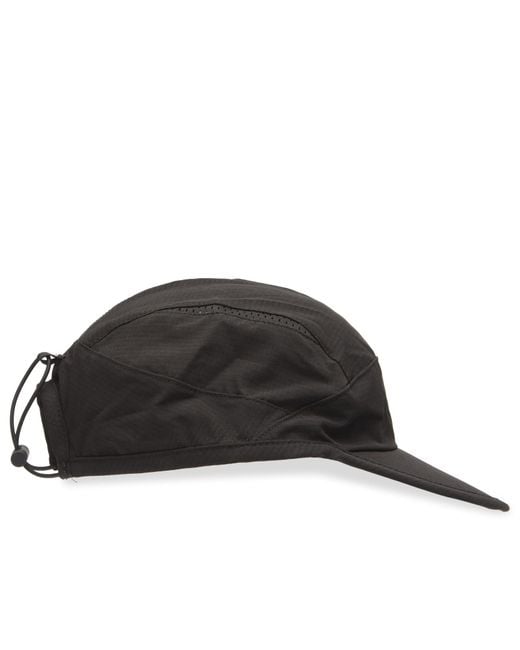 Roa Black Aair Floweave Running Cap for men