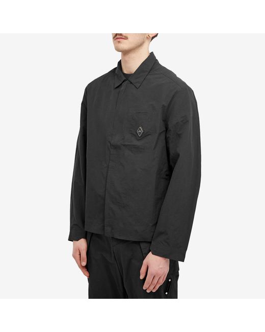 A_COLD_WALL* Black System Overshirt for men