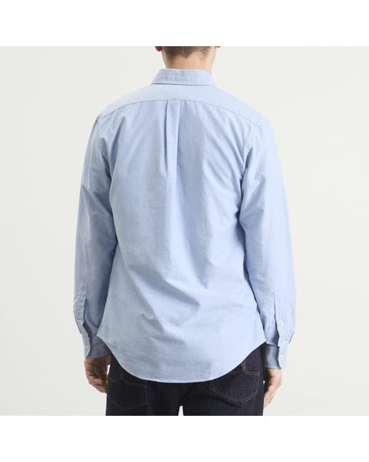 Polo Ralph Lauren Blue Button Down Oxford Shirt for men