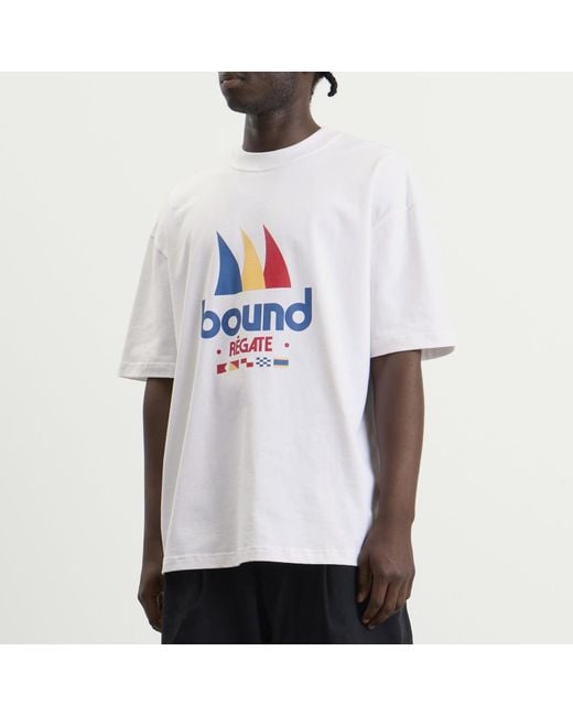 BOUND White Regate T-Shirt for men