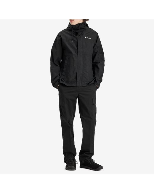 Columbia Black Challenger Ii Windbreaker for men