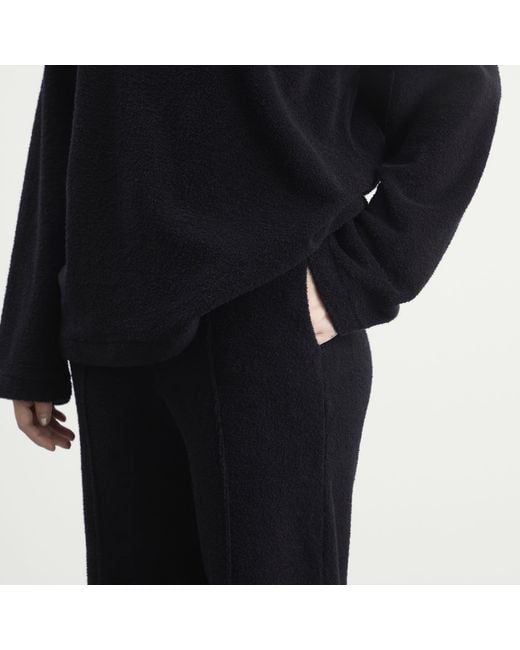 Auralee Blue Pile Trousers