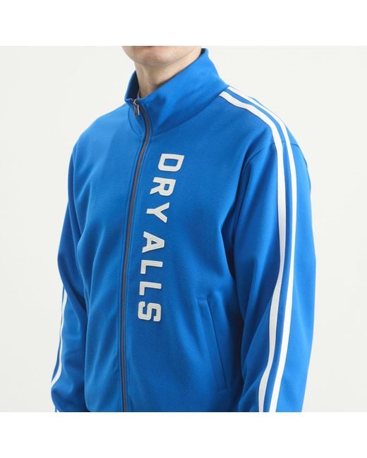 Human Made Blue Track Jacket for men