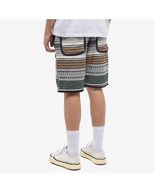 Neighborhood Mexican Blanket Short in Grey for Men | Lyst Canada