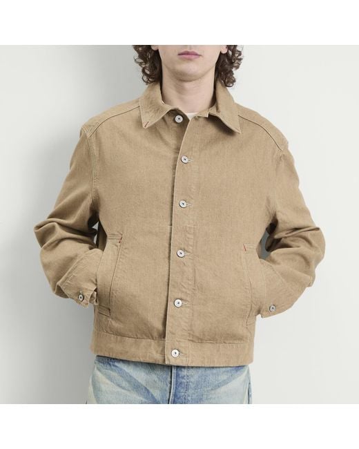 Jacquemus Natural Cotton Mirada Jacket for men