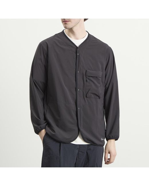 NANGA Black Excursion Cardigan for men