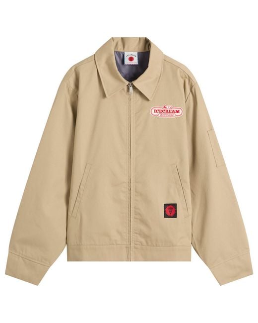 ICECREAM Natural Ic Supplies Work Jacket for men