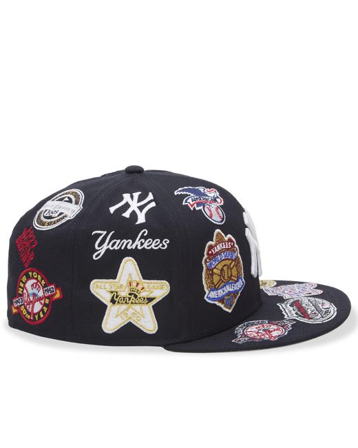 KTZ Blue Image New York Yankees All Over 59Fifty Cap