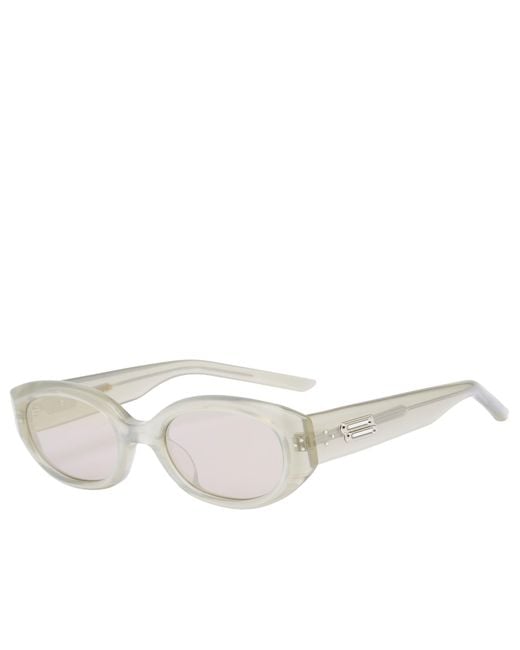 Gentle Monster White Void Sunglasses