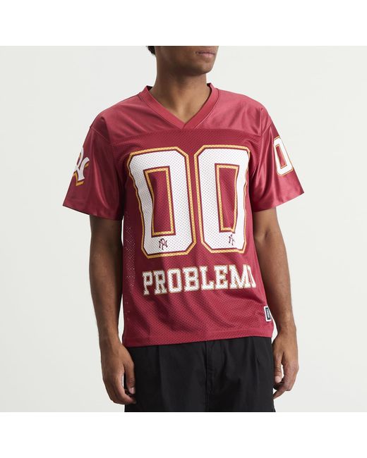 No Problemo Red Np00 Sports Jersey for men