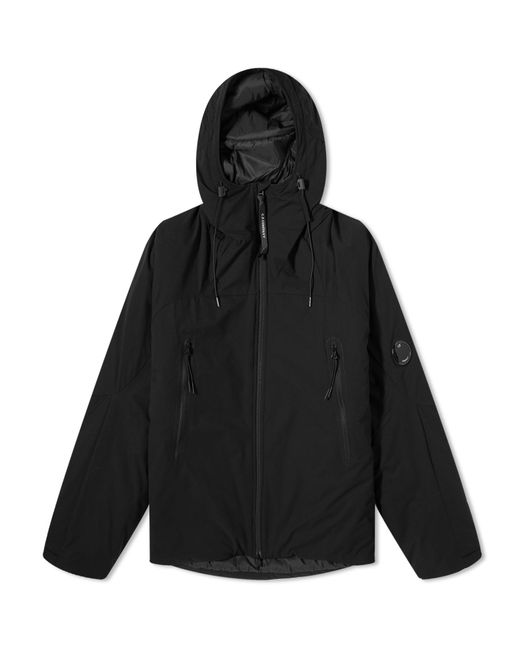 C P Company Black Pro-Tek Hooded Jacket for men