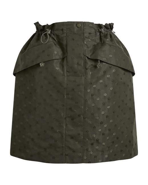 CECILIE BAHNSEN Green Delina Skirt