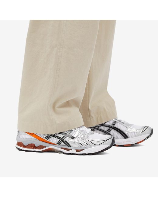 Asics White Gel-Kayano 14 Sneakers for men