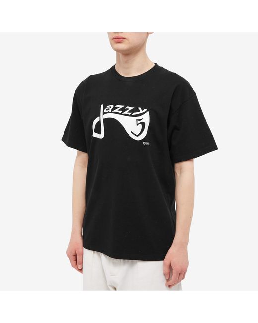 Uniform Experiment Fragment Jazzy Jay 5 T-shirt in Black for Men