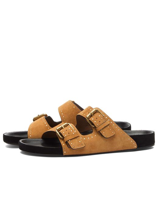 Isabel Marant Brown Lennyo Sandals