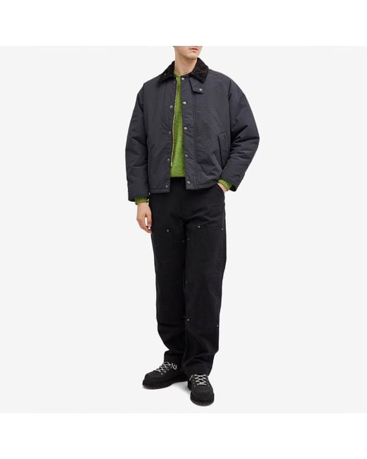 ジャケット・アウター Barbour TRANSPORT PADDED JACKET 38 Barbour Transport Padded Casual Jacket - Olive | Garmentory