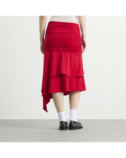 Feners Red Gresca Skirt