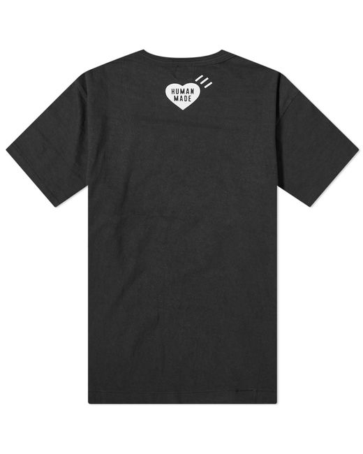 Human Made Black Dog T-Shirt for men