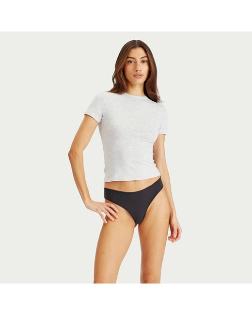 Skims Black Fits Everybody Bundle Thong 5 Pack