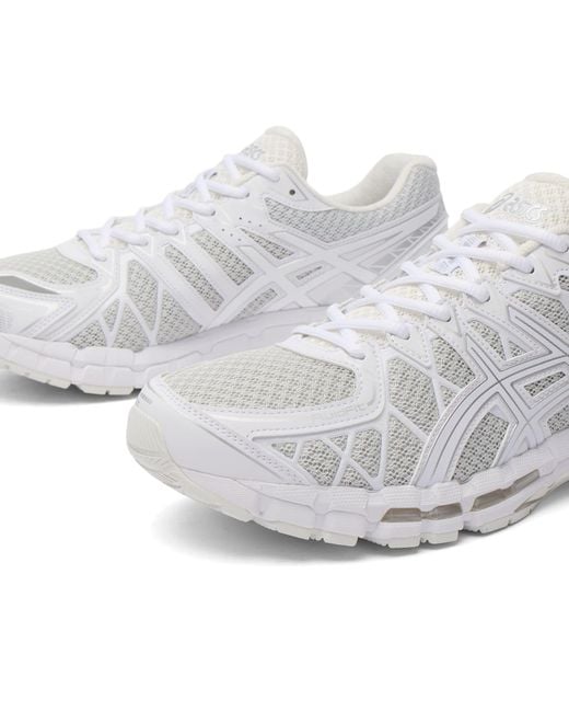 Asics White Gel-Kayano 20 Sneaker for men