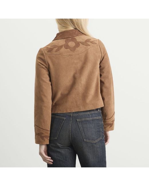 Rixo Brown Dionne Jacket