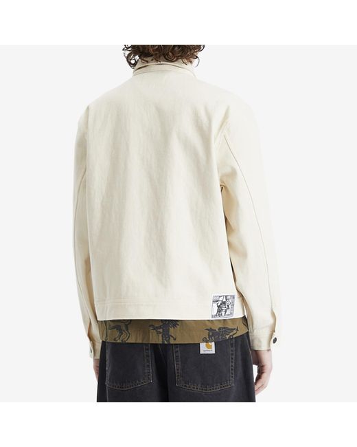 Heresy White Rogue Jacket for men