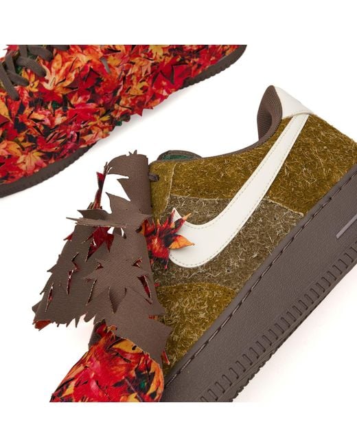 Nike Red Air Force 1 '07 Lx Sneaker for men