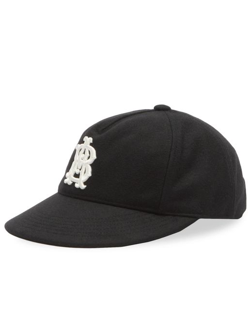 About Blank Black Monogram Cap for men