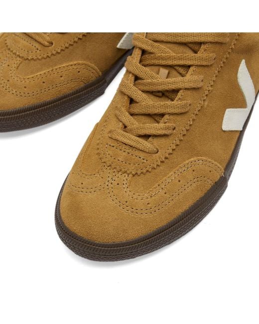 スニーカー VEJA Volley Sneakers - Veja - Leather - Brown Veja Leather Volley Sneakers | Shopbop