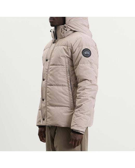 Canada Goose Gray Wyndham Parka Jacket Disc for men