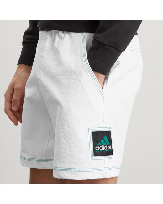 Adidas White Golf Eqt Short for men