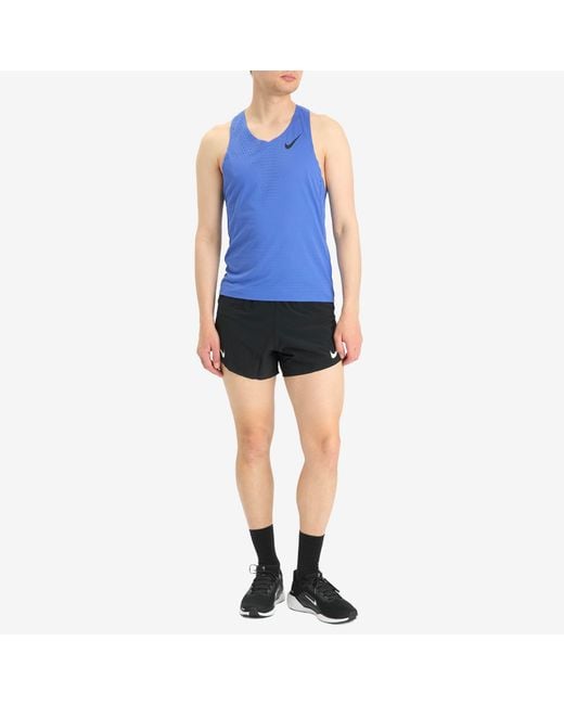 Nike Blue Running Aeroswift Vest