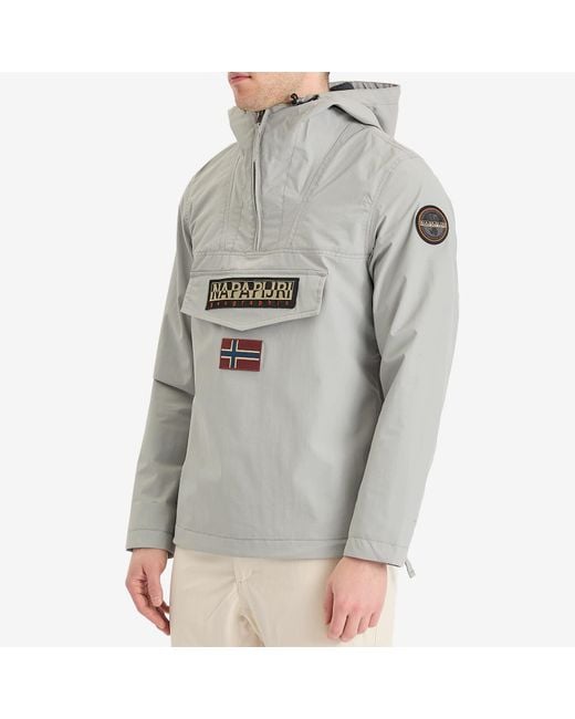 Napapijri Gray Rainforest Jacket for men