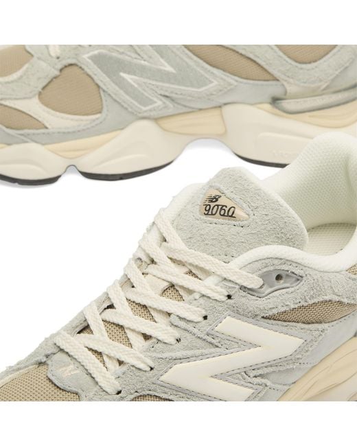 New Balance White 9060 Sneaker