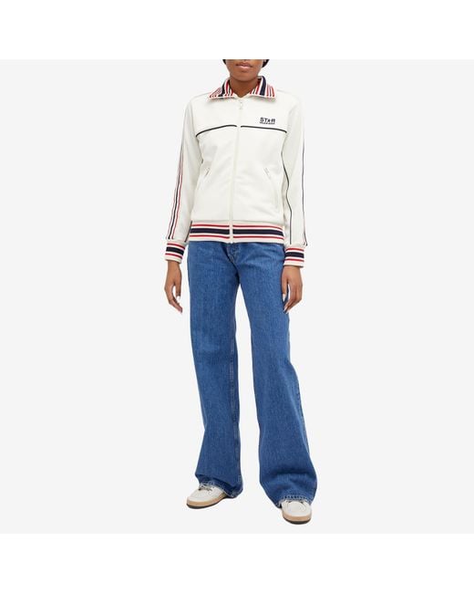 Golden Goose Deluxe Brand White Star Track Jacket