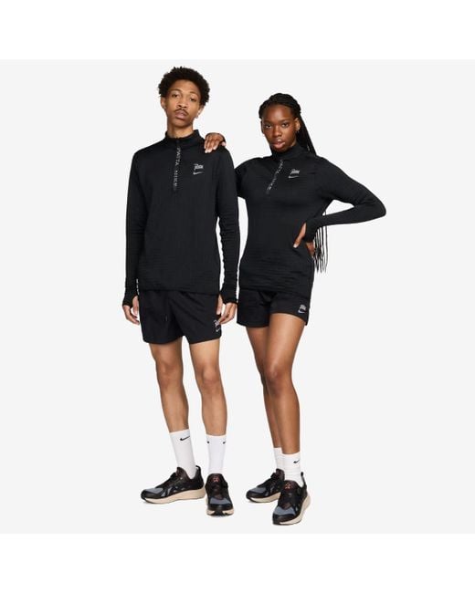 Nike Black X Patta Half Zip Long Sleeve