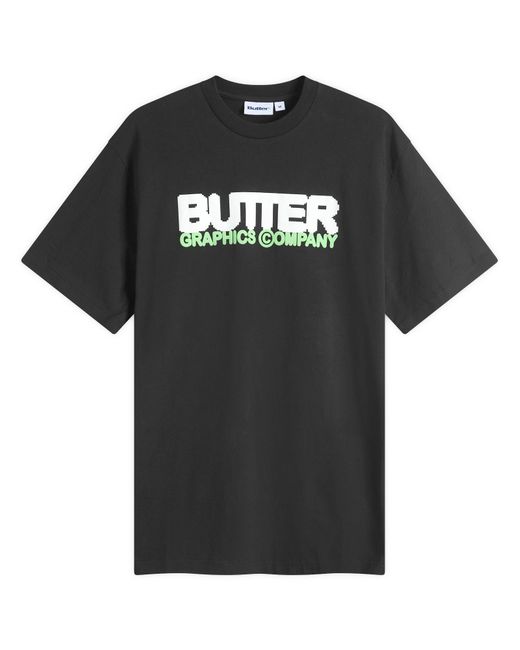 Butter Goods Black Program T-Shirt for men