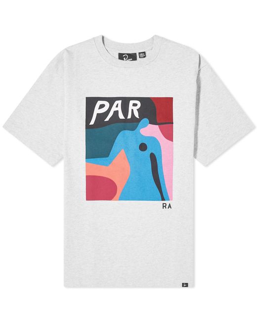 by Parra White Ghost Caves T-Shirt for men