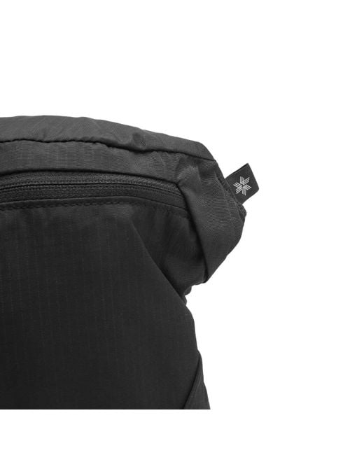 Goldwin Black High Strength Ripstop Shoulder Bag for men