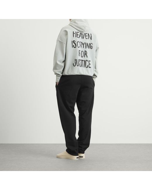 Fear Of God Gray Heaven Hoodie for men