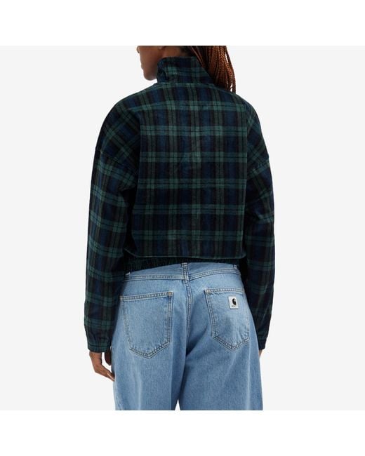ジャケット・アウター adidas TARTAN HALF ZIP adidas TARTAN HALF ZIP NINDIG/BLACK/SHAGRN （アディダス