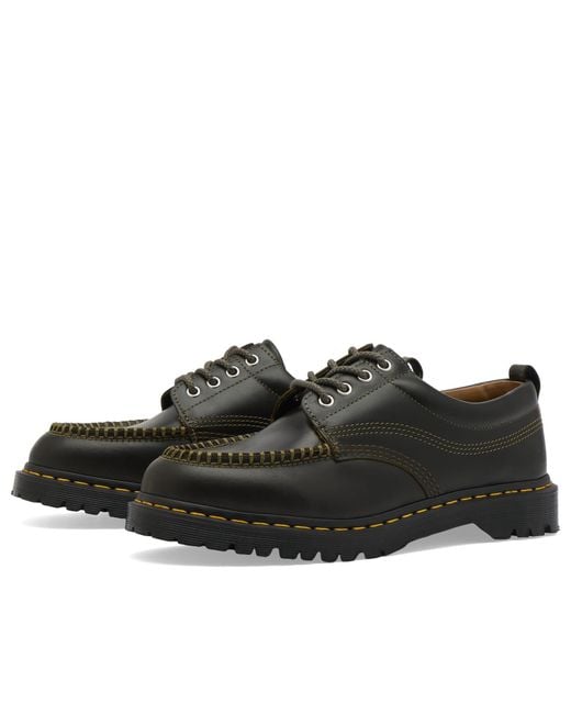 Dr. Martens Black Lowell 4 Eye Shoe for men