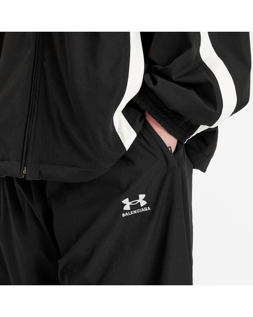 Balenciaga Black Under Armour Layered Tracksuit for men