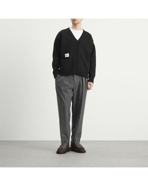 WTAPS Palmer Zip Cardigan in Black for Men | Lyst UK